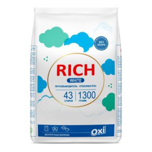 Стиральный порошок Rich White отбеливатель-пятновыводитель