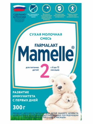 Детская молочная смесь Mamelle 2, с 6 до 12 месяцев