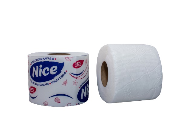 Туалетная бумага двухслойная Nice (23м-1шт) (10шт в упаковке)