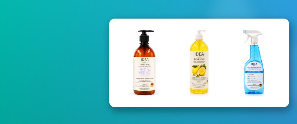 Моющие средства IDEA BASIC для расчёта закупки